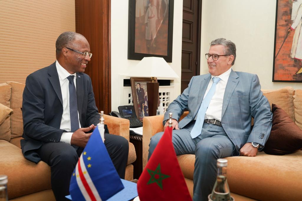 Akhannouch s’entretient avec le premier ministre de la République de Cabo Verde